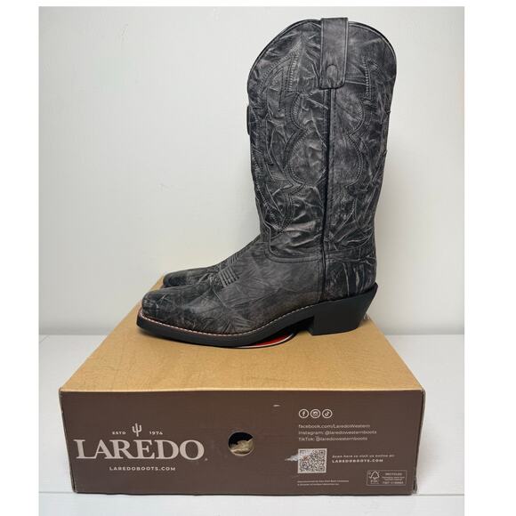 Laredo Mens Western Jessco Leather Boot Mens Size 9, NIB main image 10